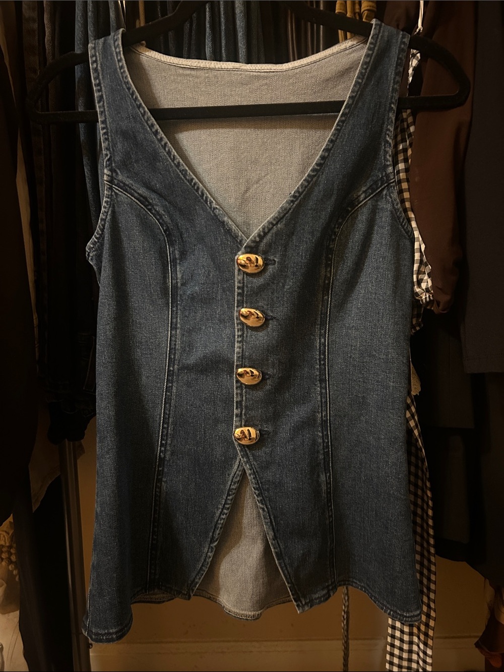 Commense Denim Top